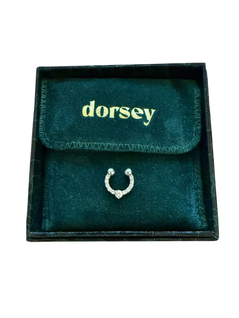 DORSEY PAVÉ AND ROUND CENTER SEPTUM CUFF